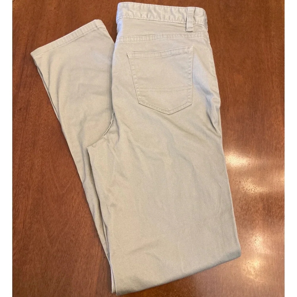 Southern Tide Boys Khaki Tan 5-Pocket Twill Chino Pants Size 14 Cotton Stretch